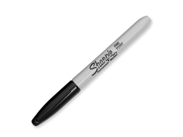 Märkpenna SHARPIE 0,9mm svart