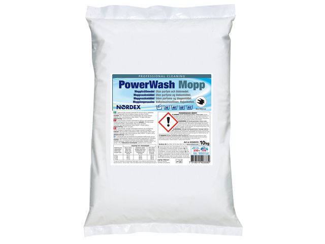 Tvättmedel PowerWash Mopp, 10 kg