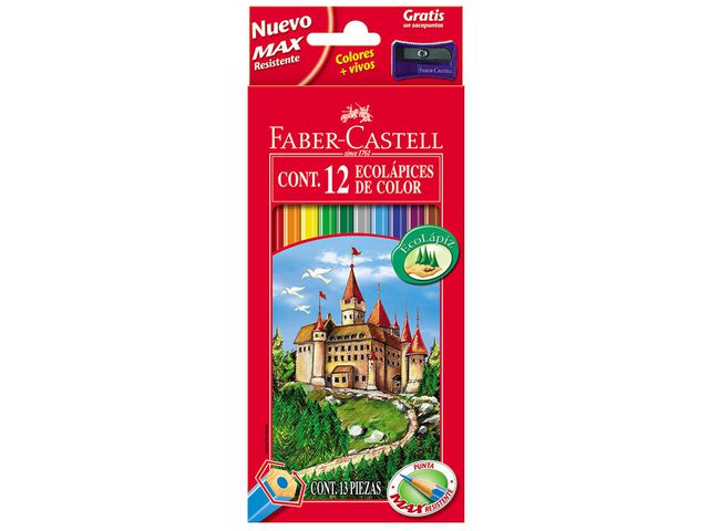 Färgpenna Faber Castell Slott 12/fp