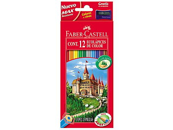 Färgpenna Faber Castell Slott 12/fp