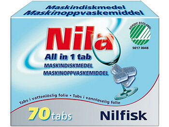 Maskindisk NILA All in 1 tab. 70/FP