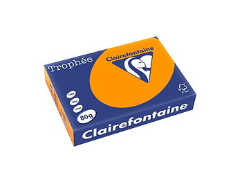 Färgat papper A4 80g Orange 500/fp