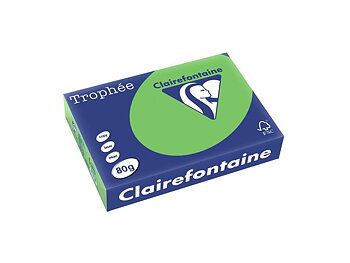 Färgat papper A4 80g Vårgrön 500/fp