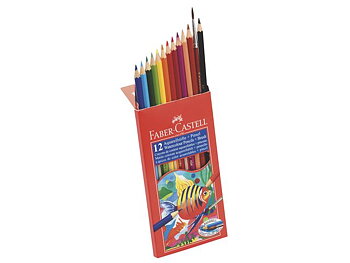 Akvarellpennor Faber Castell 12/fp