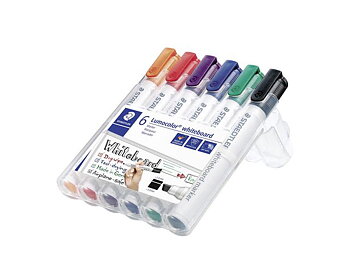 Whiteboardpenna STAEDTLER 351B sned 6/FP