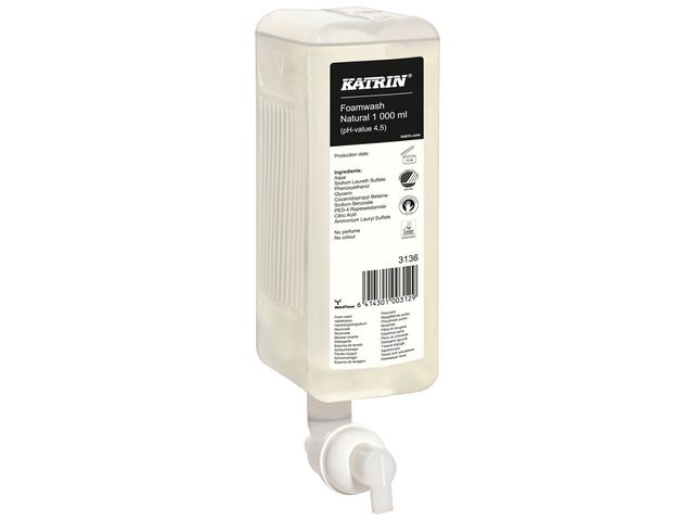 Skumtvål KATRIN Pure Natural 1000ml