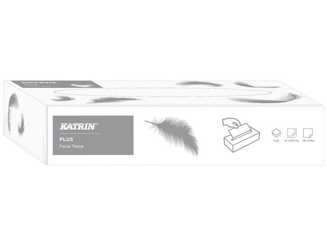 Ansiktsservett KATRIN Plus Facial 100/FP