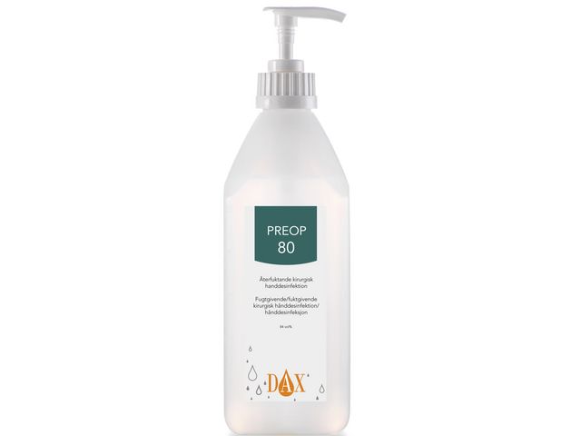 Handdesinfektion DAX PreOp 80 600ml