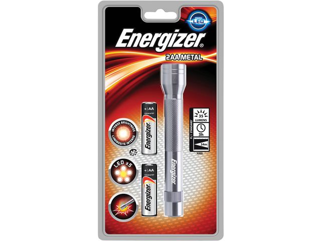 Ficklampa ENERGIZER Metall LED 2 AA - 3