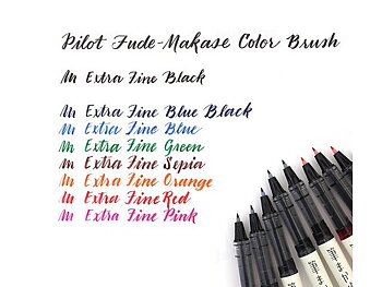 Brush pen PILOT röd