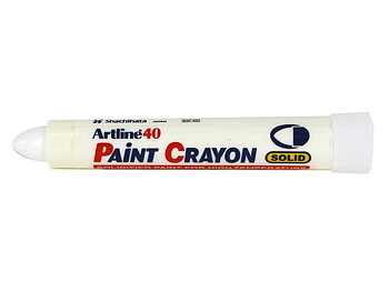 Märkkrita ARTLINE Rund 40 Paint Cray vit