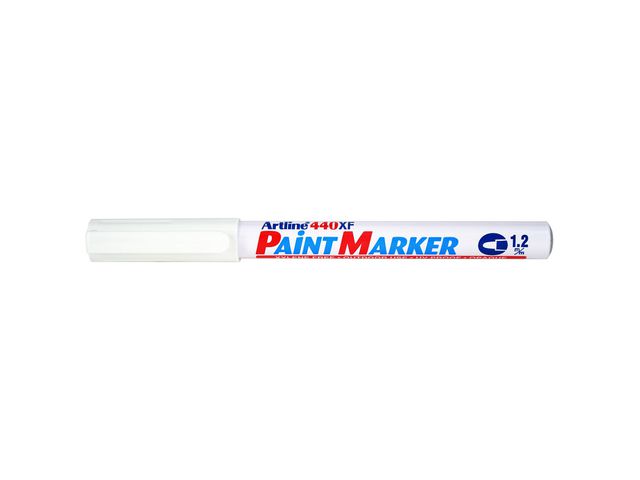Märkpenna ARTLINE Rund 440XF Paint vit