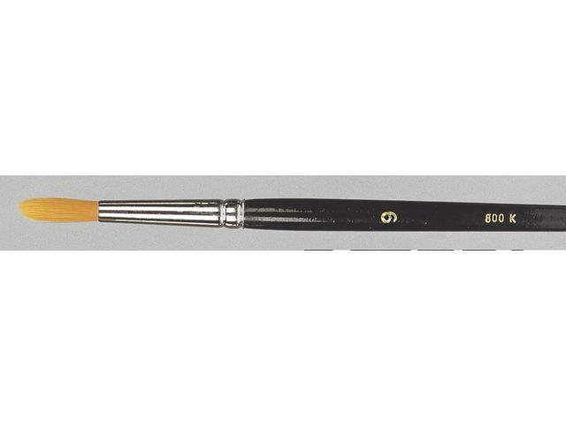 Syntetpensel rund nr 10 10/fp - 2