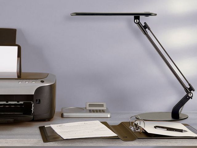 Lampa UNILUX Rumbaled LED Svart - 5