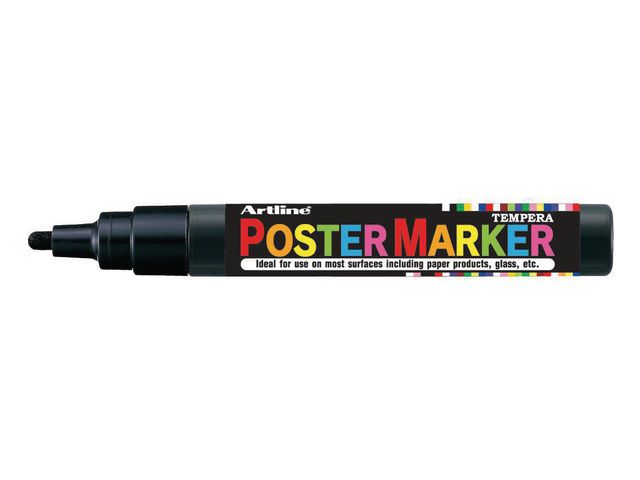Poster Marker ARTLINE Rund 2.0 mm svart