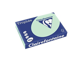 Färgat papper A4 120g Mintgrön 250/fp
