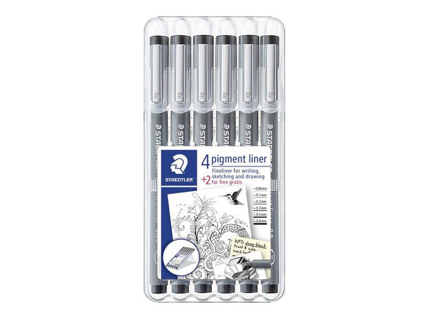 Tuschpenna STAEDTLER pigmentliner 6/fp - 3