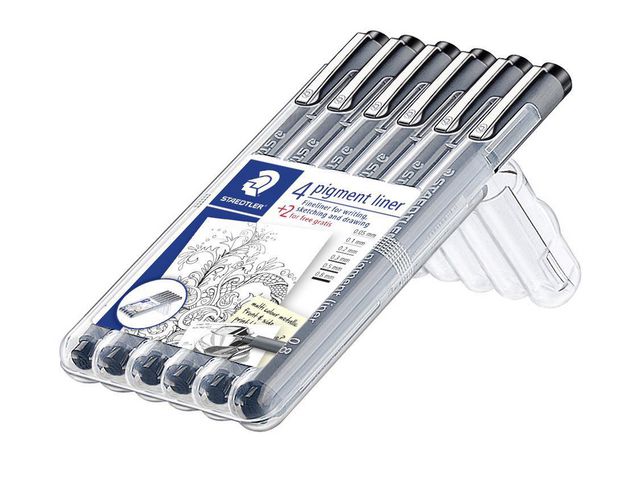 Tuschpenna STAEDTLER pigmentliner 6/fp - 6