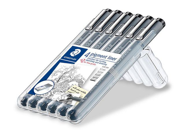 Tuschpenna STAEDTLER pigmentliner 6/fp - 2