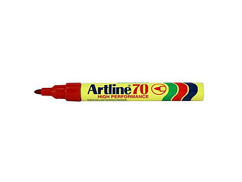 Märkpenna ARTLINE Rund 70 Perm. 1.5 röd