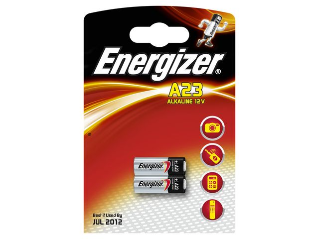 Batteri ENERGIZER Alkaline A23/E23A 2/FP