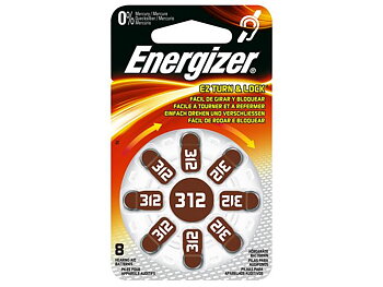 Batteri ENERGIZER hörsel 312 brun 8/FP