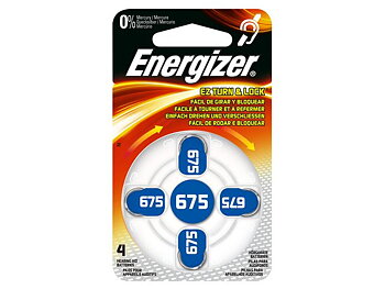 Batteri ENERGIZER hörsel 675 blå 4/FP