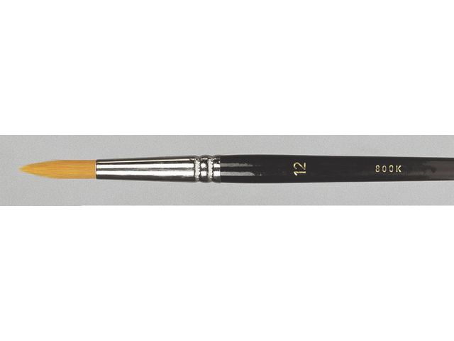 Syntetpensel rund nr 12 10/fp - 2
