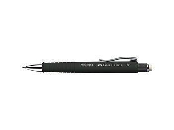 Stiftpenna Poly Matic 0,7 mm, Svart
