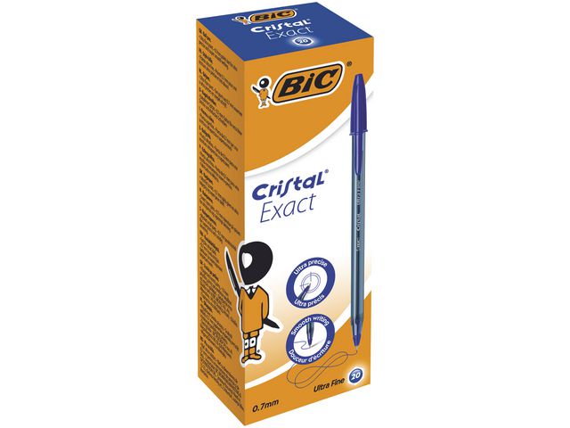 Gelpenna BIC Cristal 0,7 blå - 3