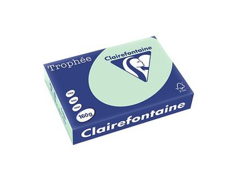 Färgat papper A4 160g Mintgrön 250/fp