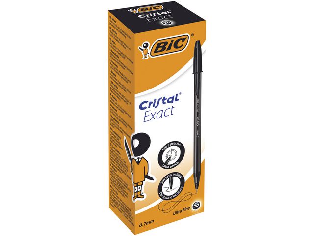 Gelpenna BIC Cristal 0,7 svart - 3