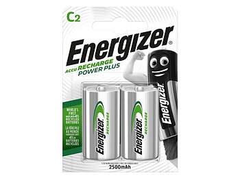 Batteri Laddbar ENERGIZER C HR14 2/FP