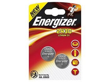 Batteri ENERGIZER CR2430 2/FP