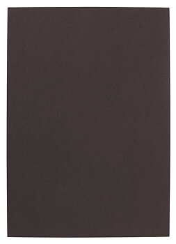 Gladkartong A4 180g Svart 100/fp