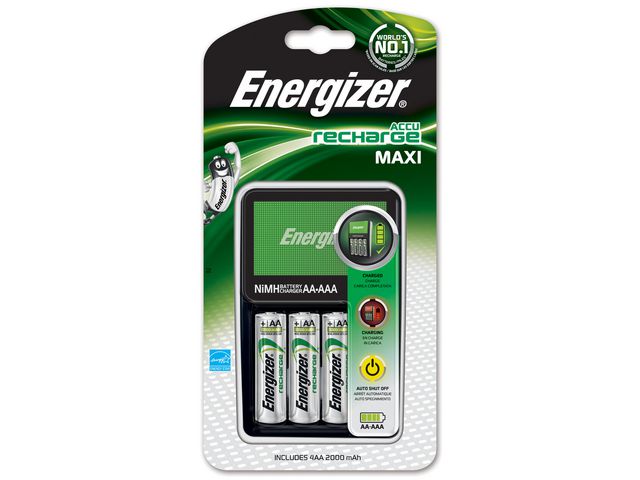 Batteriladdare ENERGIZER MAXi + 4AA