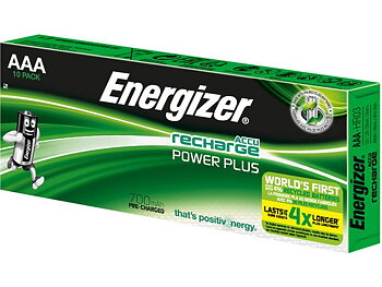 Batteri Laddbar ENERGIZER P-P AAA 10/FP