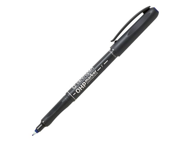 Overheadpenna Ergo perm.f blå