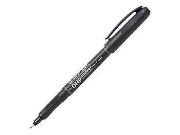 Overheadpenna Ergo perm.f blå
