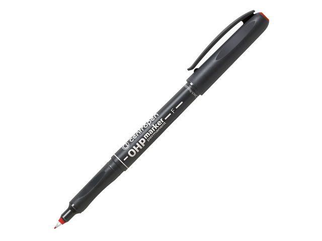 Overheadpenna Ergo perm.f röd