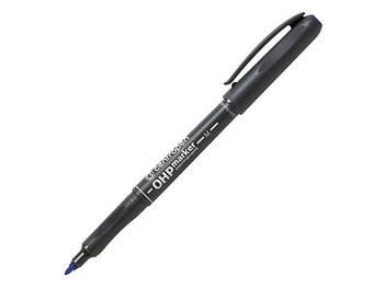 Overheadpenna Ergo perm.m blå