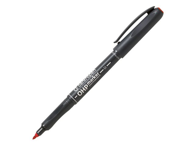 Overheadpenna Ergo perm.m röd