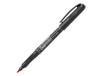 Overheadpenna Ergo perm.m röd