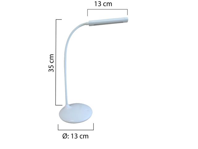 Bordslampa UNILUX Nelly LED Vit - 3