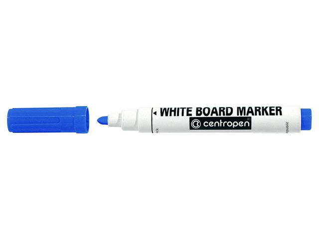 Whiteboardpenna rund spets blå
