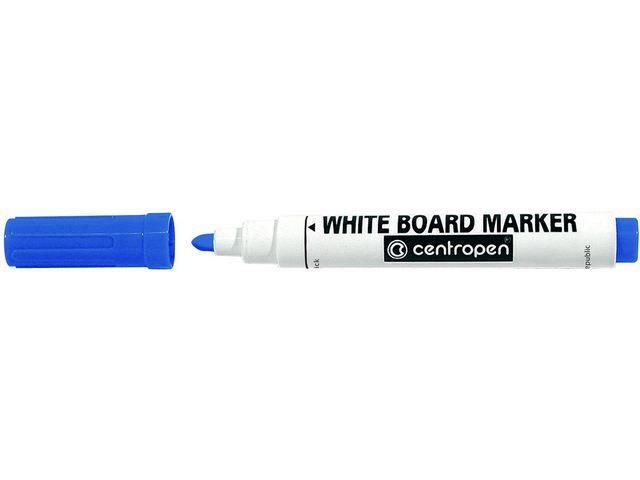 Whiteboardpenna rund spets blå - 2