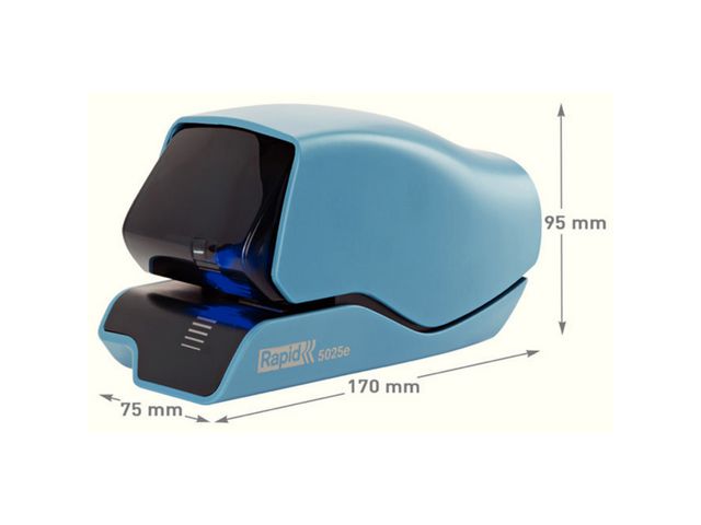 Elhäftare RAPID 5025e blå - 2