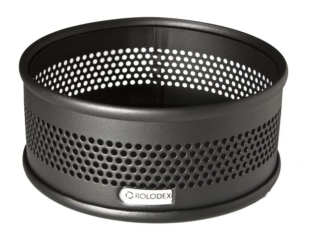 Gemkopp ROLODEX Metallnät svart