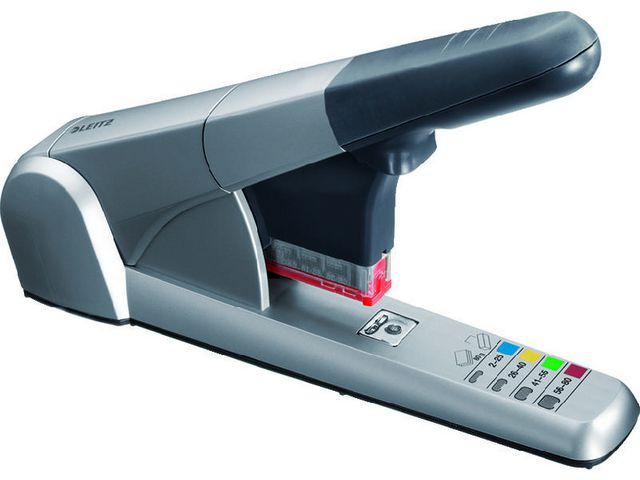 Häftapparat LEITZ 80 ark silver