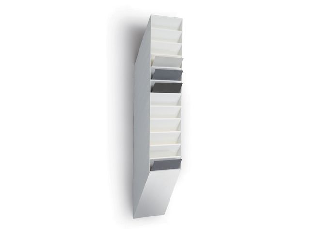 Blankettfack Flexiboxx A4S 12-fack vit - 2